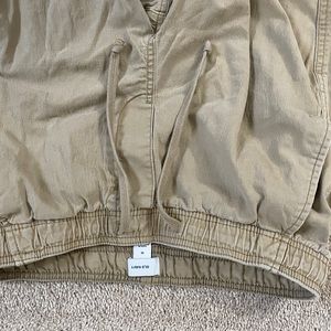 Tapered Khaki Joggers (Old Navy)